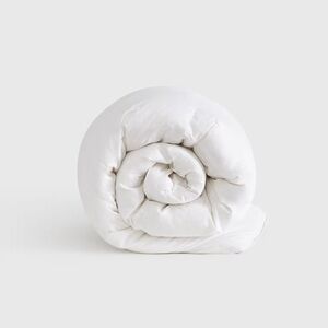 QUINCE GOOSE DOWN COMFORTER KING /CAL KING COTTON INSERT ALL SEASON